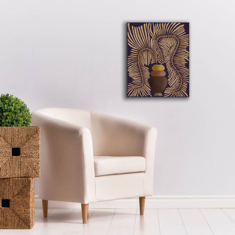 Image of 'Leaf Concept II' by Regina Moore, Canvas Wall Art,20 x 24