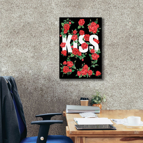 Image of 'Love Kiss I' by Regina Moore, Canvas Wall Art,18 x 26