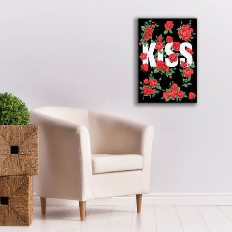 Image of 'Love Kiss I' by Regina Moore, Canvas Wall Art,18 x 26