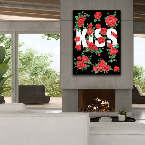Image of 'Love Kiss I' by Regina Moore, Canvas Wall Art,40x54