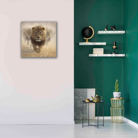 Image of 'Wicked Flee' by Collin Bogle, Canvas Wall Art,26x26