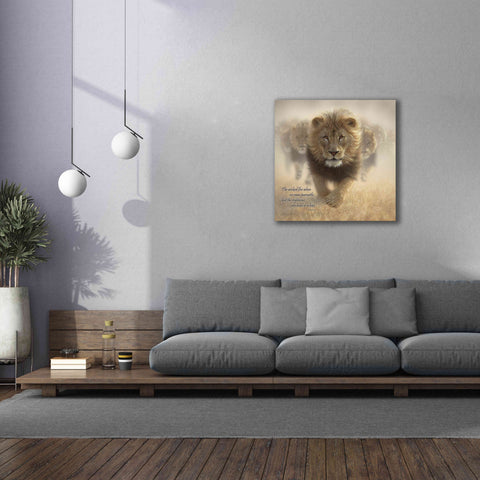 Image of 'Wicked Flee' by Collin Bogle, Canvas Wall Art,37x37