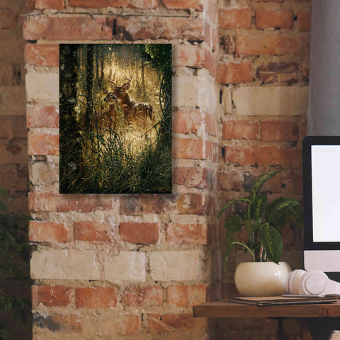 Image of 'A Golden Moment Portrait' by Collin Bogle, Canvas Wall Art,12x16