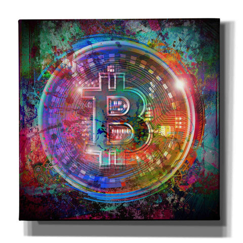 Image of 'Bitcoin Wallet' Canvas Wall Art