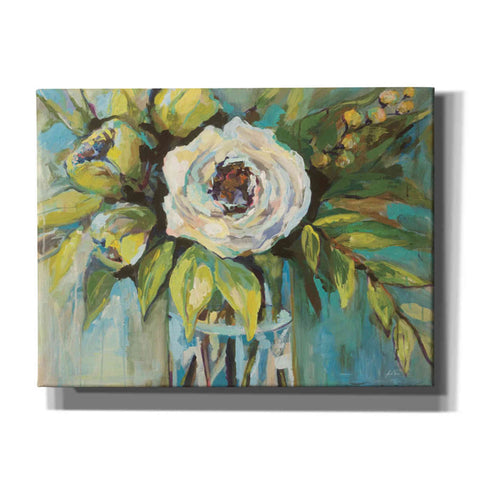 Image of "Aqua Solo" by Jeanette Vertentes, Giclee Canvas Wall Art
