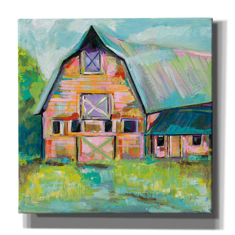 Image of "Going to the Country II" by Jeanette Vertentes, Giclee Canvas Wall Art