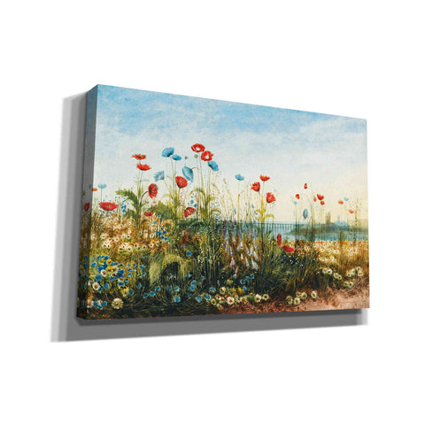 Image of 'Malahide Estuary' by Andrew Nicholl Canvas Wall Art,12 x 18