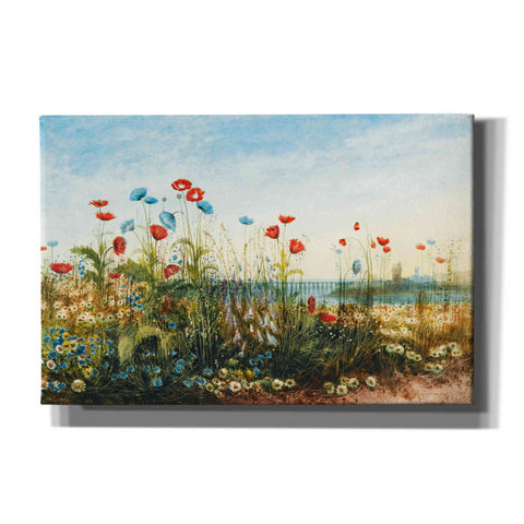 Image of 'Malahide Estuary' by Andrew Nicholl Canvas Wall Art,12 x 18