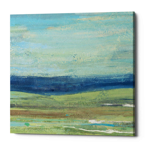 Image of 'Azure Wave' by Albena Hristova, Canvas Wall Art