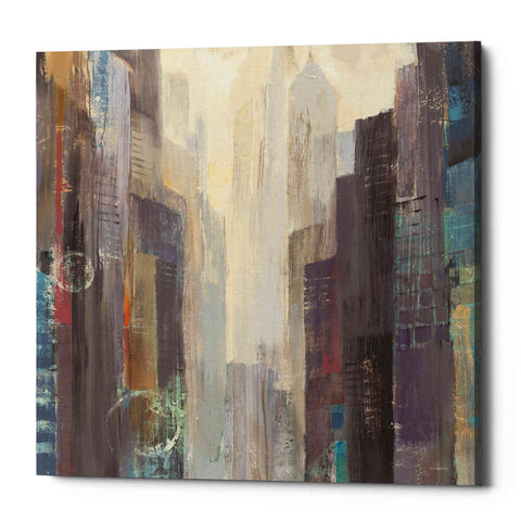 Image of 'City at Dawn' by Albena Hristova, Canvas Wall Art