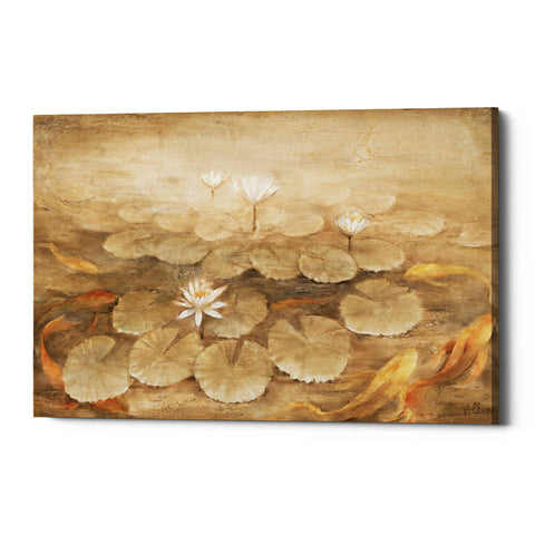 Image of 'Koi Pond' by Albena Hristova, Canvas Wall Art