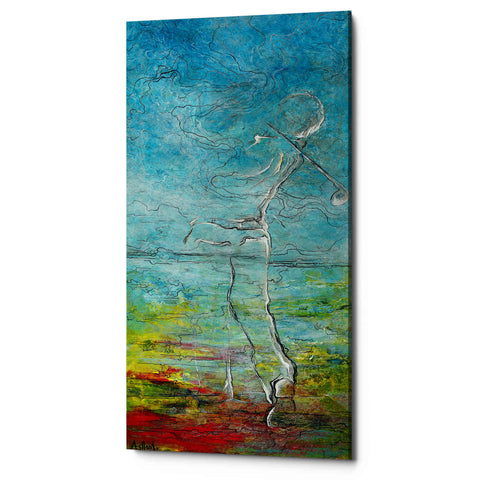 Image of 'The Golfer' by Samedin Asllani, Canvas Wall Art