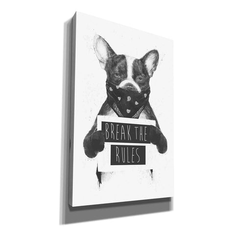 Image of 'Rebel Dog' by Balazs Solti, Giclee Canvas Wall Art
