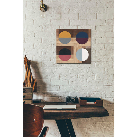 Image of 'Mod Squad' by Linda Woods, Canvas Wall Art,12 x 12