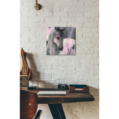 Image of 'Gallant' by Albena Hristova, Canvas Wall Art,12 x 12