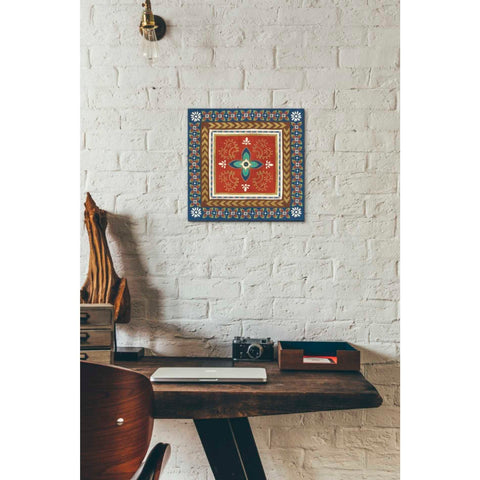 Image of 'Mexican Fiesta II' by Veronique Charron, Canvas Wall Art,12 x 12