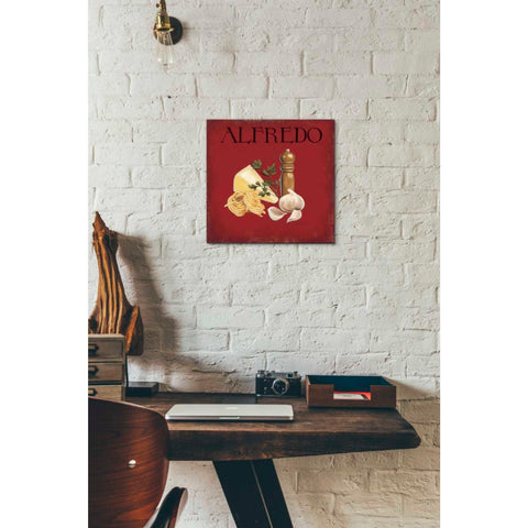 Image of 'Italian Cuisine III' by Marco Fabiano, Canvas Wall Art,12 x 12