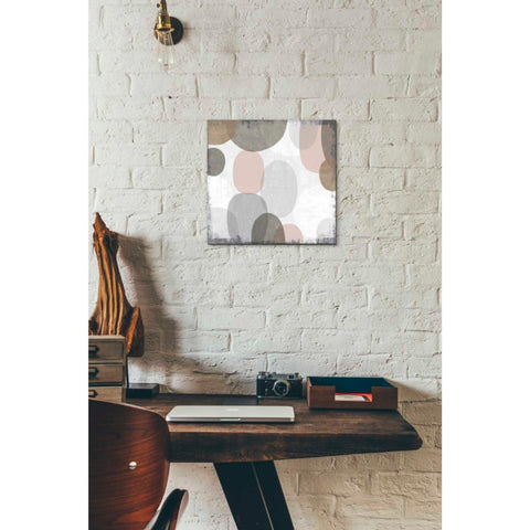 Image of 'Pastel Drips II' by Michael Mullan, Canvas Wall Art,12 x 12