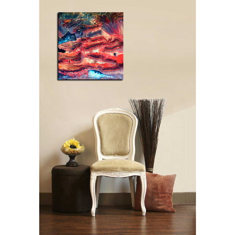 Image of 'Earth As Art: Faults' Canvas Wall Art,12 x 12