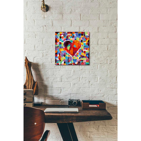 Image of 'Mosaic Heart III' by Carolee Vitaletti Giclee Canvas Wall Art