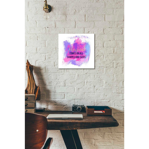 Image of 'Magical Comes In All Shapes' by Linda Woods, Canvas Wall Art,12 x 12