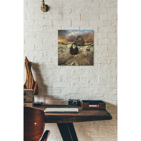 Image of 'Entries' by Dariusz Klimczak, Canvas Wall Art,12 x 12