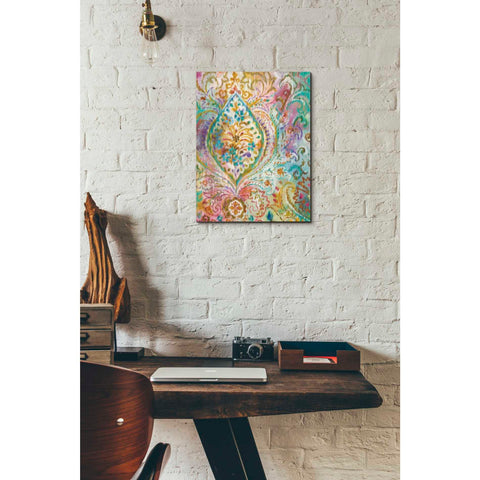 Image of 'Boho Paisley II' by Danhui Nai, Canvas Wall Art,12 x 16