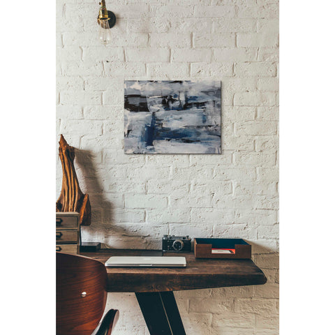 Image of 'Midnight Ice' Canvas Wall Art,12 x 16