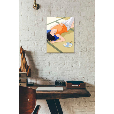 Image of 'Sleeping Woman' by Sai Tamiya, Canvas Wall Art,12 x 16