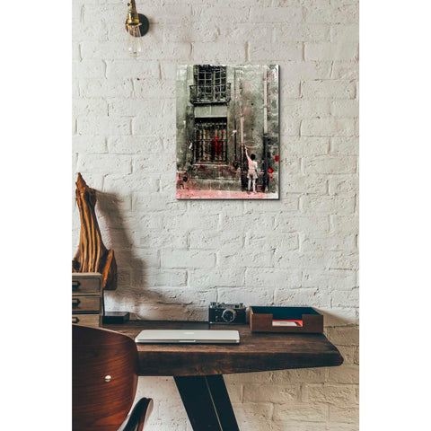 Image of 'FIRST GRAFFITI' by DB Waterman, Giclee Canvas Wall Art