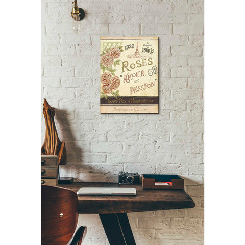 Image of 'French Seed Packet I' by Daphne Brissonet, Canvas Wall Art,12 x 16
