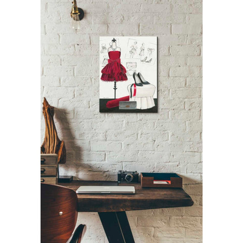 Image of 'Dress Fitting II' by Marco Fabiano, Canvas Wall Art,12 x 16