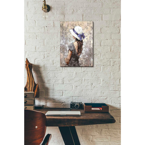 Image of 'Sun Hat' by Alexander Gunin, Canvas Wall Art,12 x 16