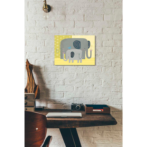Image of 'Mama and Me Collection A' by Victoria Borges Canvas Wall Art,16 x 12
