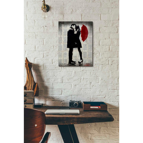 Image of 'Winters Kiss' by Loui Jover, Canvas Wall Art,12 x 16