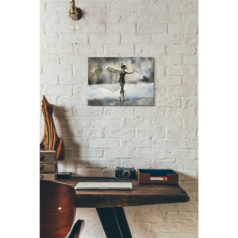 Image of 'Practice' by Oscar Alvarez Pardo, Canvas Wall Art,16 x 12
