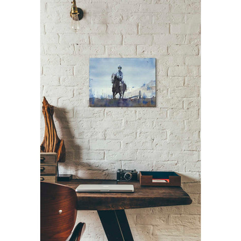 Image of 'Trail' by Oscar Alvarez Pardo, Canvas Wall Art,16 x 12