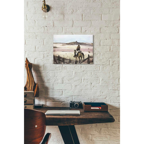 Image of 'Into The Dunes' by Oscar Alvarez Pardo, Canvas Wall Art,16 x 12