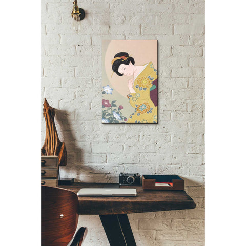 Image of 'Kikyou' by Sai Tamiya, Canvas Wall Art,12 x 18