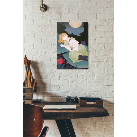 Image of 'Moonlight' by Sai Tamiya, Canvas Wall Art,12 x 18