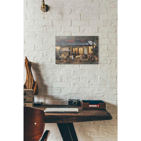 Image of 'La Brasserie' by Marilyn Hageman, Canvas Wall Art,12 x 18