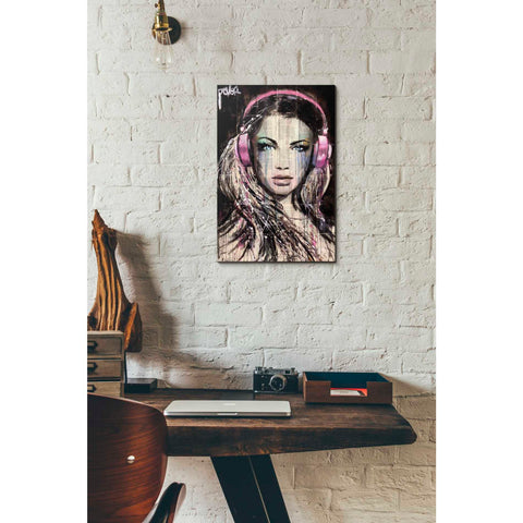 Image of 'DJ' by Loui Jover, Canvas Wall Art,12 x 18