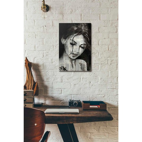 Image of 'Wild Daisy' by Loui Jover, Canvas Wall Art,12 x 18
