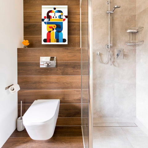 Image of 'The Kiss' by Antony Squizzato, Canvas Wall Art,12 x 18