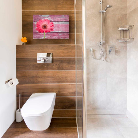 Image of 'Pink Beginnings' Canvas Wall Art,12 x 18