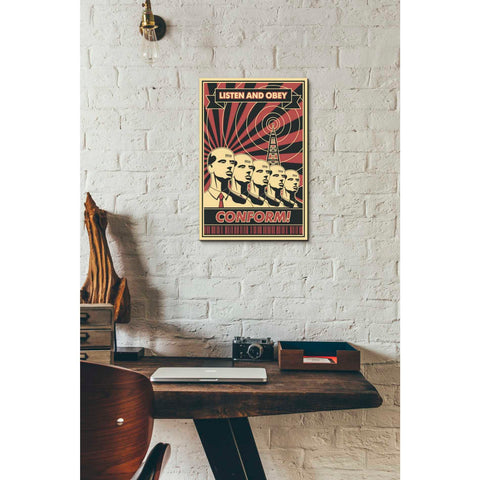 Image of 'Conform' Canvas Wall Art,12 x 18