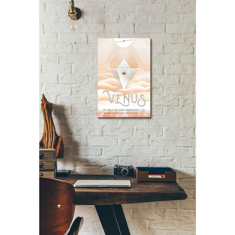 Image of 'Visions of the Future: Venus' Canvas Wall Art,12 x 18