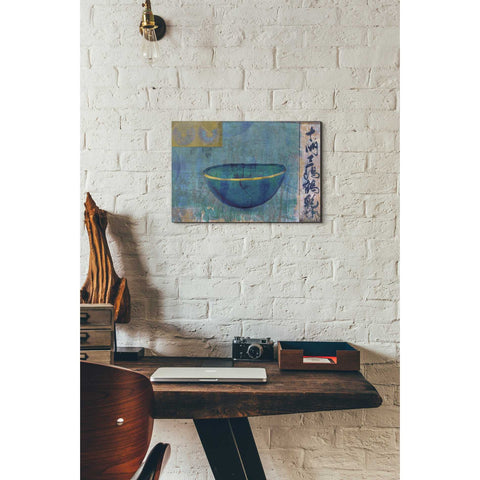 Image of 'Blue Bowl' by Elena Ray Canvas Wall Art,12 x 18