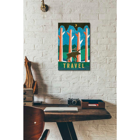 Image of 'Big Sky III' by Michael Mullan, Canvas Wall Art,12 x 18