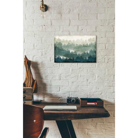 Image of 'Mountainscape' by Michael Mullan, Canvas Wall Art,18 x 12